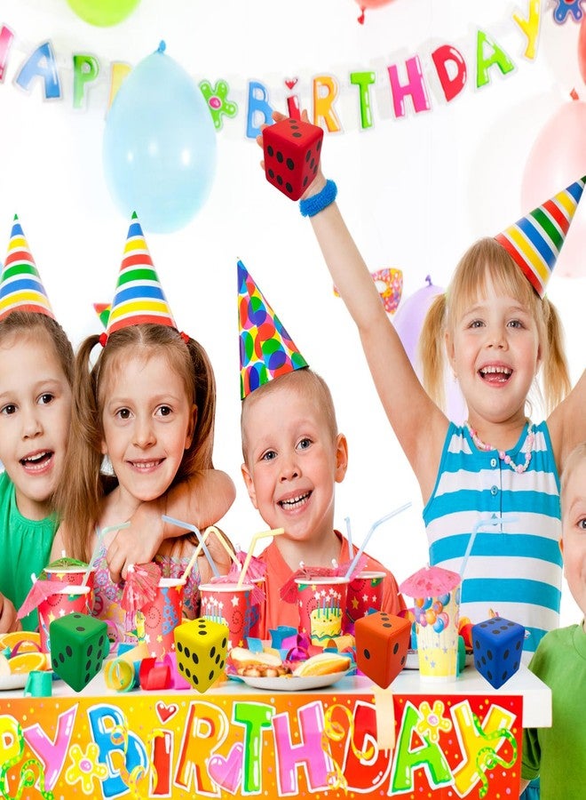 funnysquee لعبة مكعبات إسفنجية من funnysquee مقاس 3.15 بوصة: لعبة تعليمية ممتعة على شكل مكعبات كاواي للأطفال، مناسبة لألعاب الطاولة وجلسات التعلم (أحمر محظوظ) - Image 5